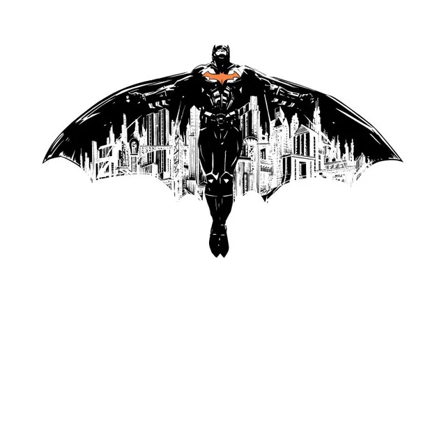 Batman Begins The City Belongs To Me Herren T-Shirt - Weiß