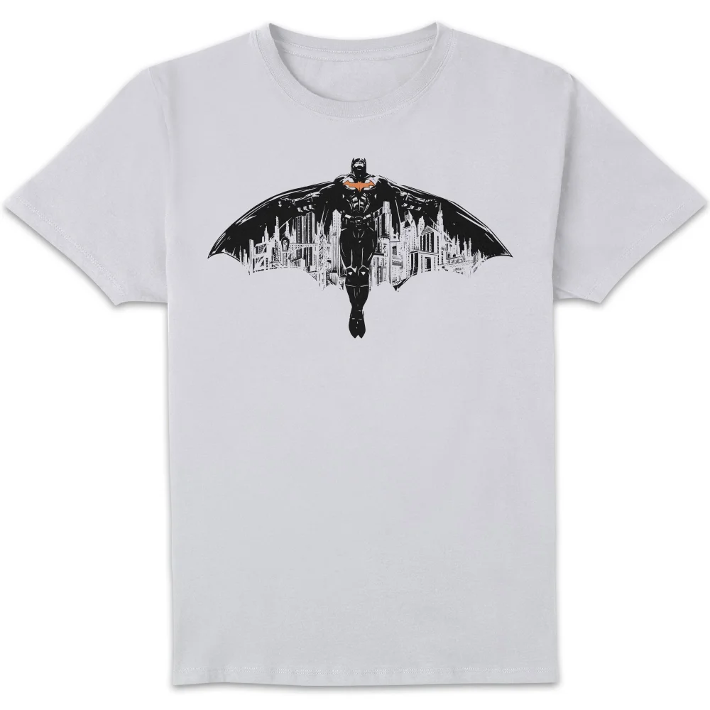 Batman Begins The City Belongs To Me Herren T-Shirt - Weiß - S Bild 1