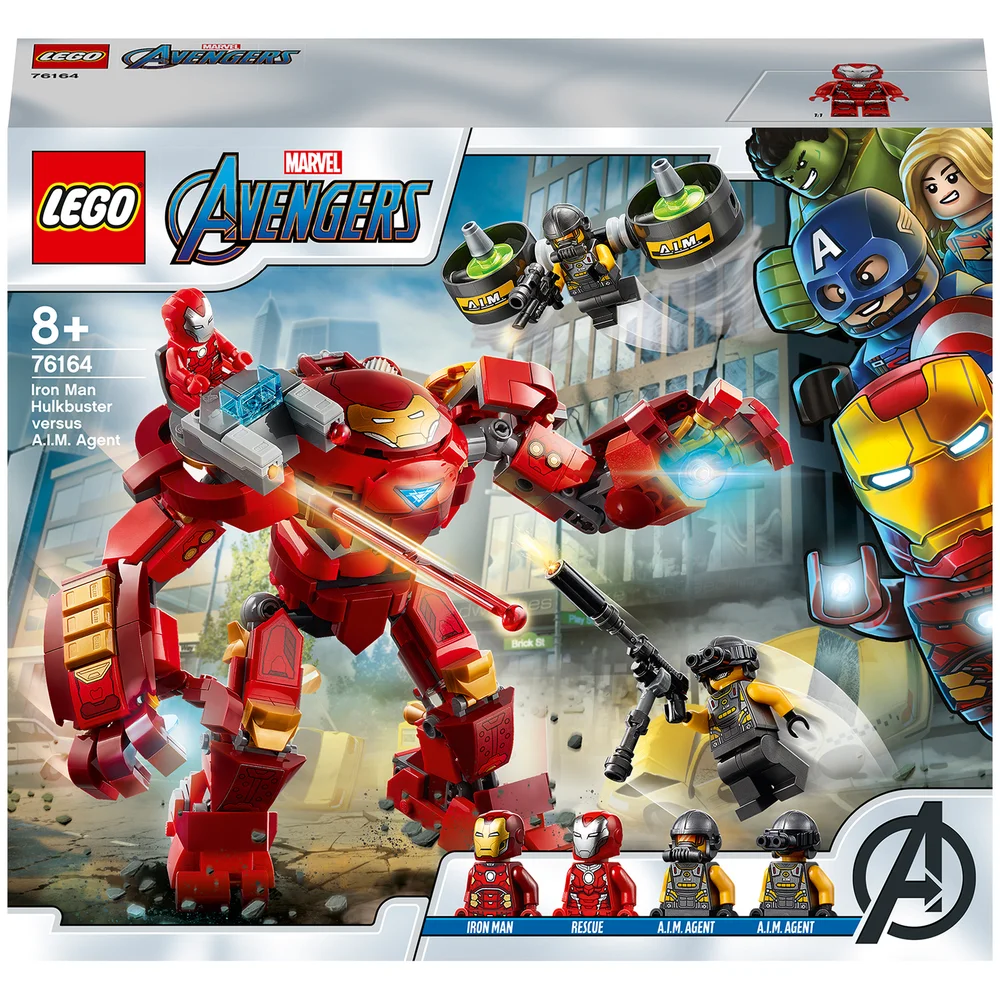 LEGO Marvel Iron Man Hulkbuster vs. A.I.M.-Agent (76164) Bild 1
