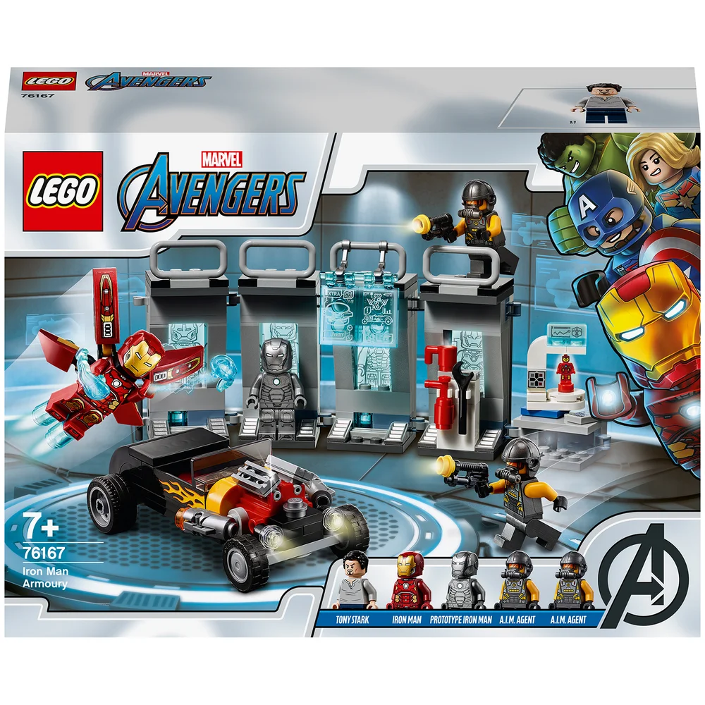 LEGO Marvel Avengers Iron Mans Arsenal (76167) Bild 1