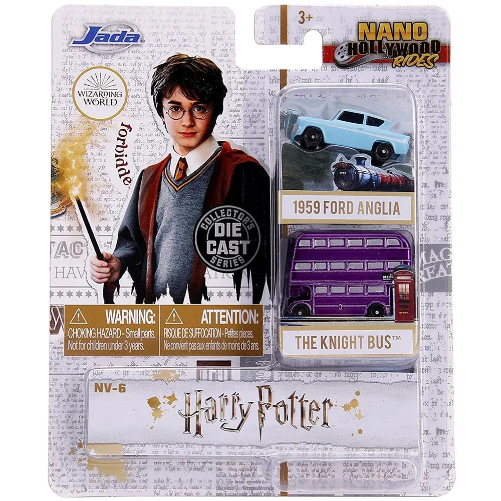 Jada Diecast Harry Potter Nano Hollywood Rides 2 Vehicle Set Bild 1