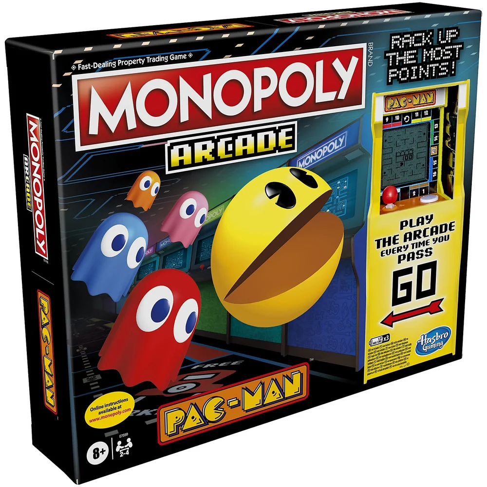 Monopoly Arcade Pacman Brettspiel Bild 1