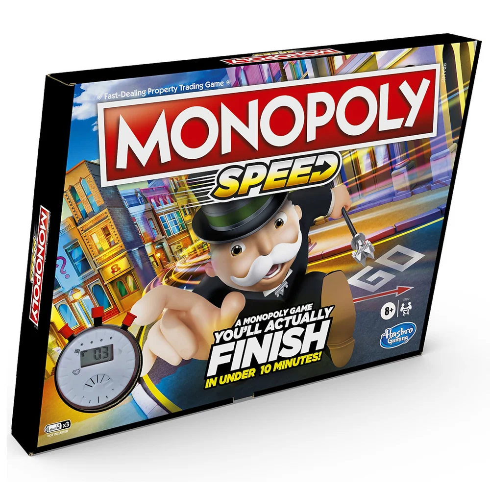 Monopoly Speed Brettspiel Bild 1