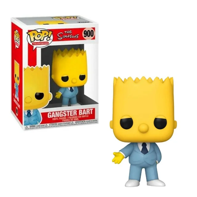 Die Simpsons Mafia Bart Pop! Vinylfigur
