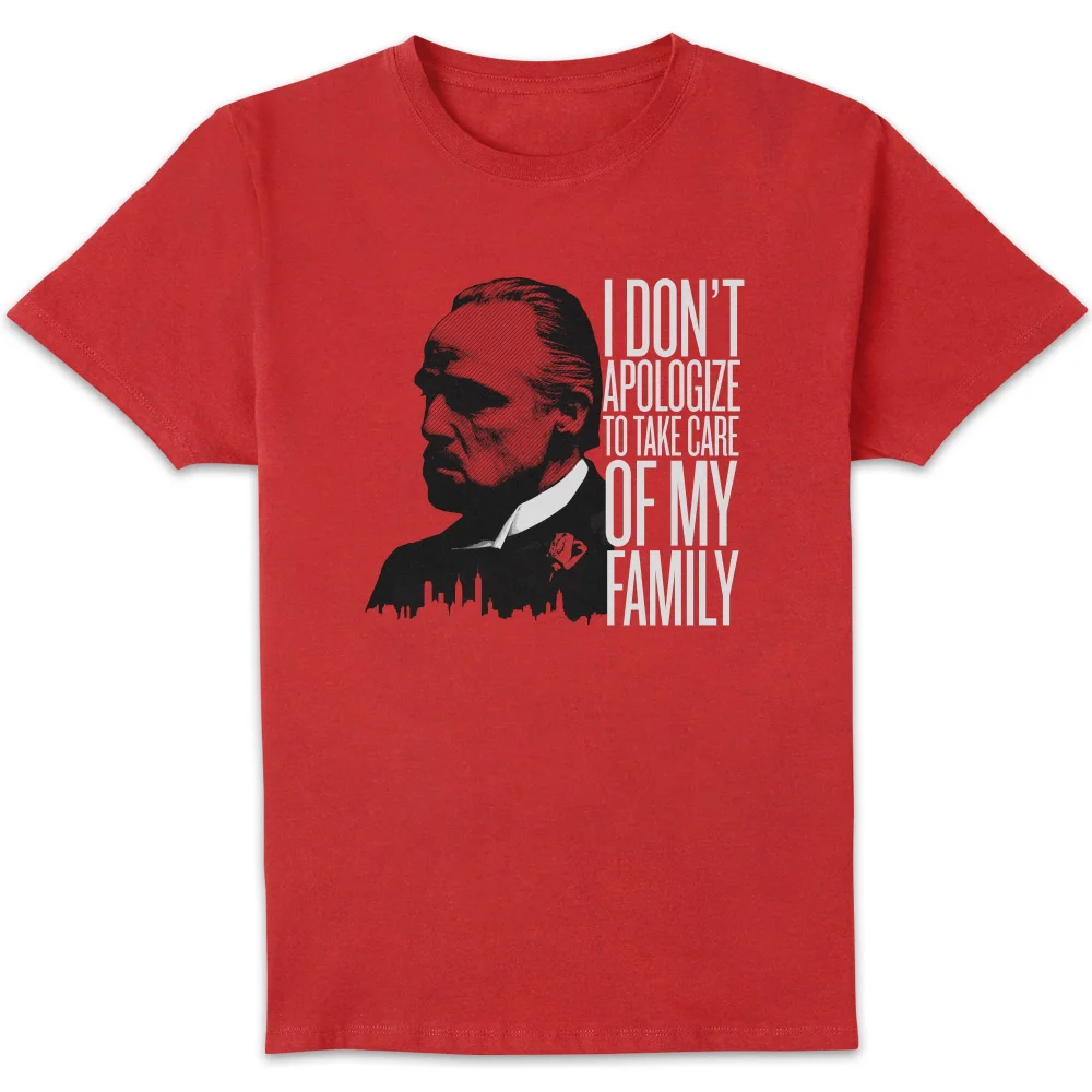 The Godfather I Dont Apologize Herren T-Shirt - Rot - S Bild 1