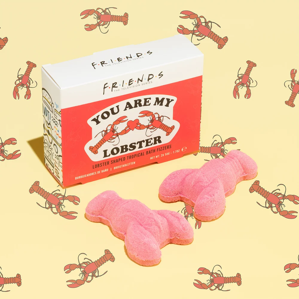 Friends You Are My Lobster Bath Fizzers Bild 1