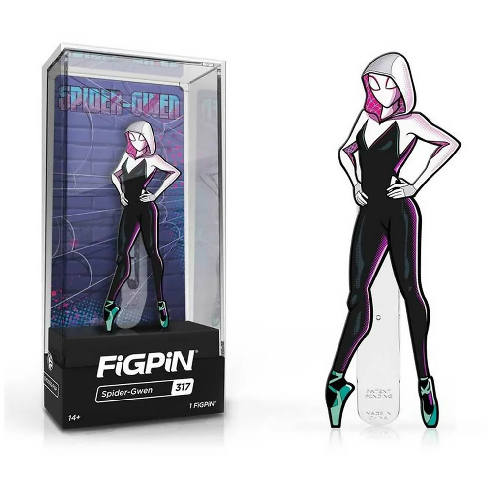 Spider-Man: Spider-Verse Spider-Gwen FiGPiN Enamel Pin Bild 1
