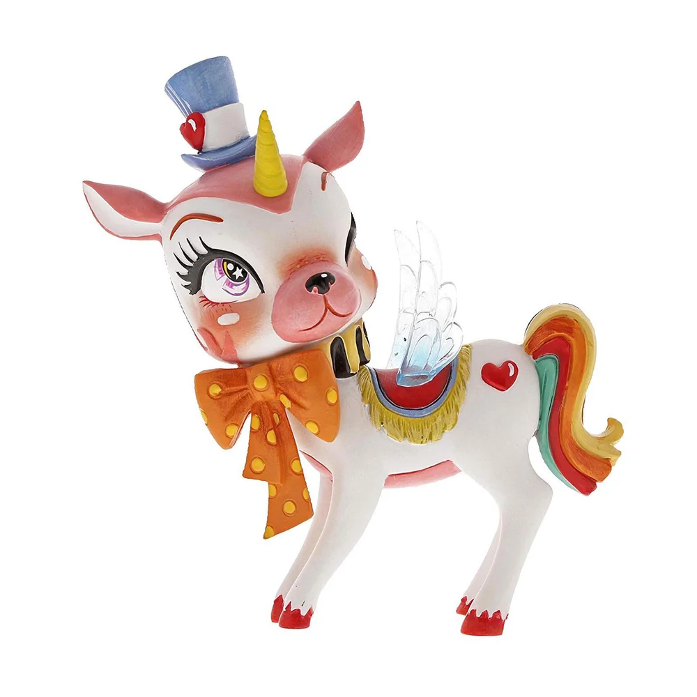 The World of Miss Mindy Unicorn Deer Light of Day Statue Bild 1