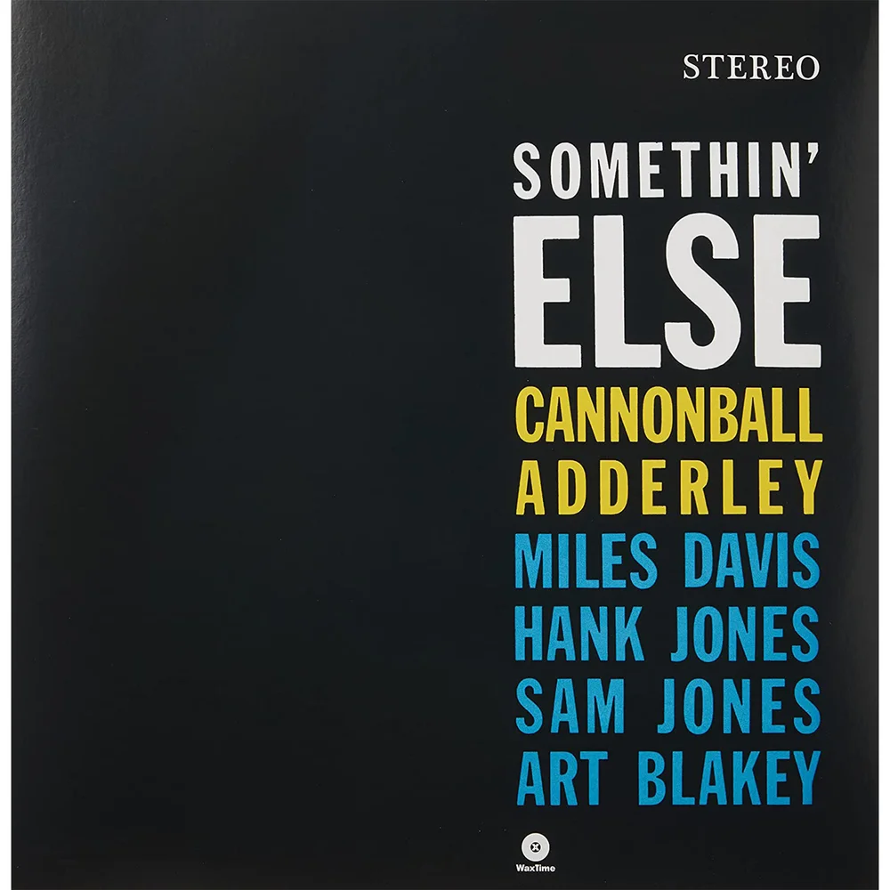 Cannonball Adderley - Somethin' Else Vinyl Bild 1