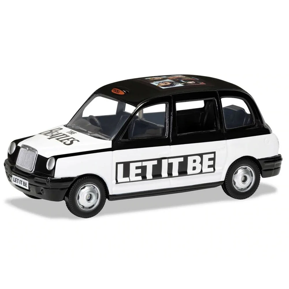 The Beatles London Taxi Let it Be Modellset im Maßstab 1:36 Bild 1