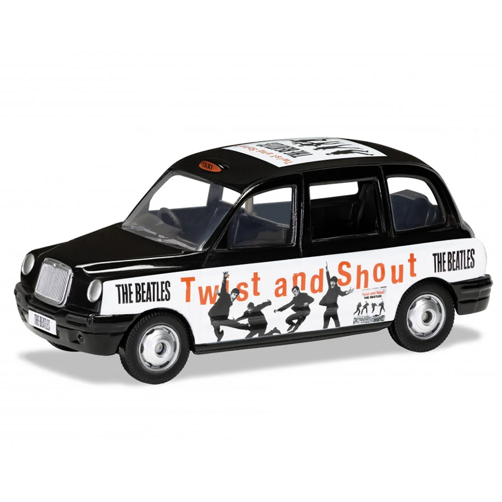 The Beatles London Taxi Twist and Shout Modellset im Maßstab 1:36 Bild 1