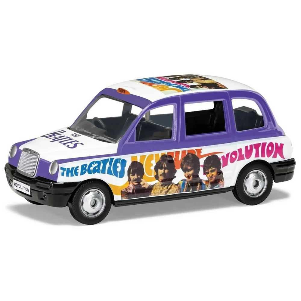 The Beatles London Taxi Hey Jude Model Modellset im Maßstab 1:36 Bild 1