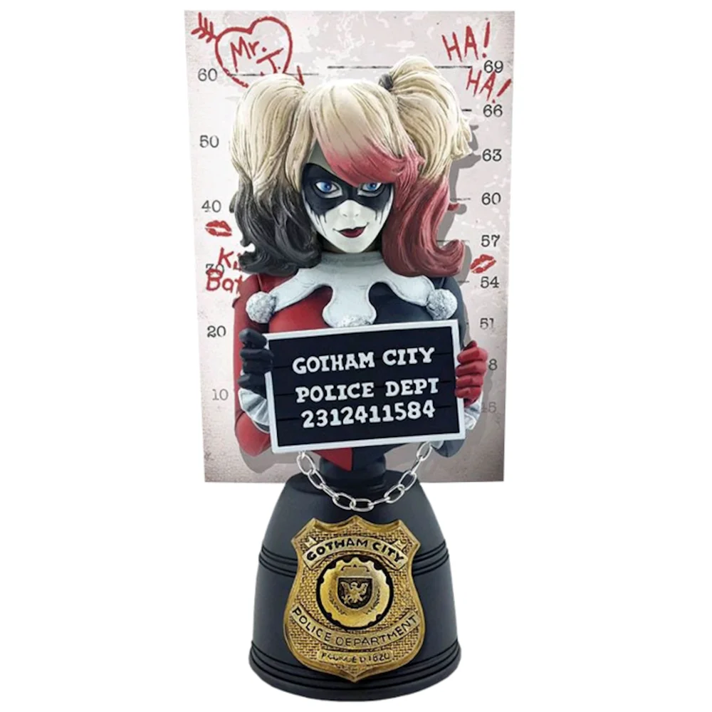 Cryptozoic Entertainment DC Harley Quinn Mugshot Büste Variante Bild 1