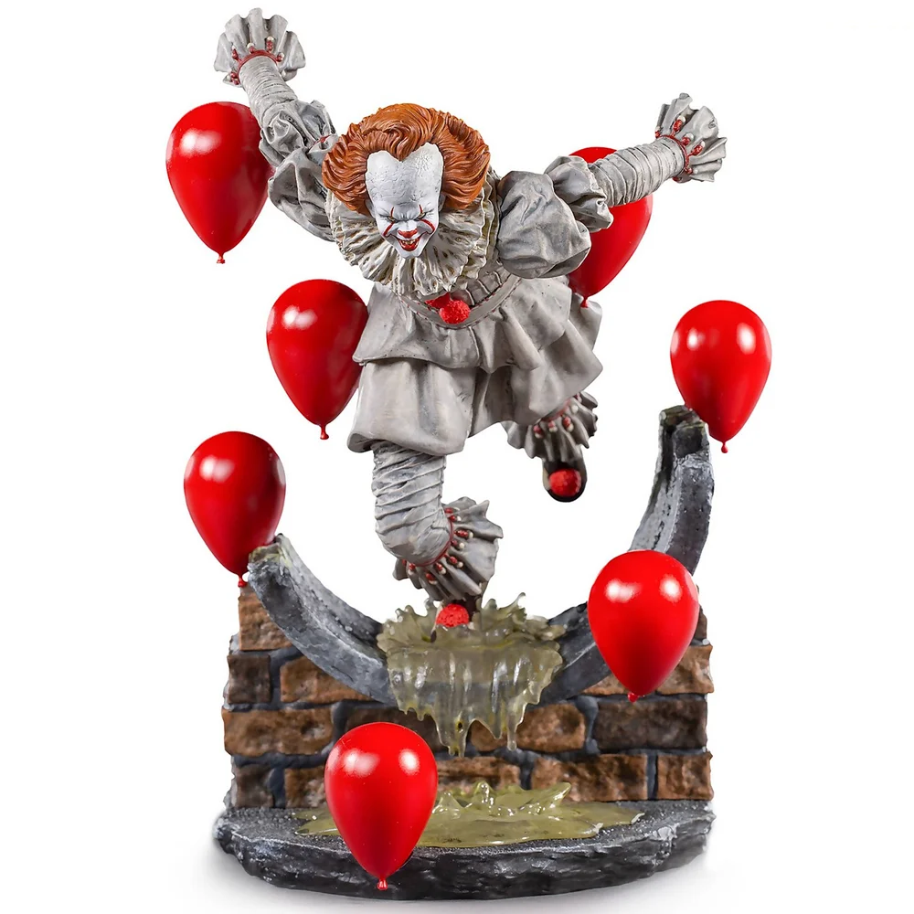 Iron Studios IT Chapter Two Deluxe Art-Figur im Maßstab 1:10 Pennywise 21 cm Bild 1