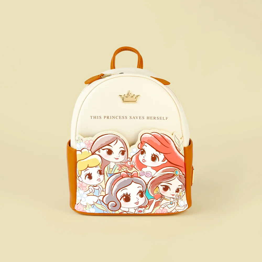 Loungefly Disney Princess Chibi Mini Backpack - VeryNeko Exclusive Bild 1