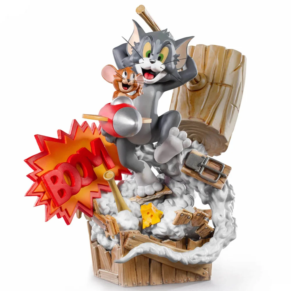 Iron Studios Tom & Jerry Prime Figur im Maßstab 1:3 Tom & Jerry 21 cm Bild 1