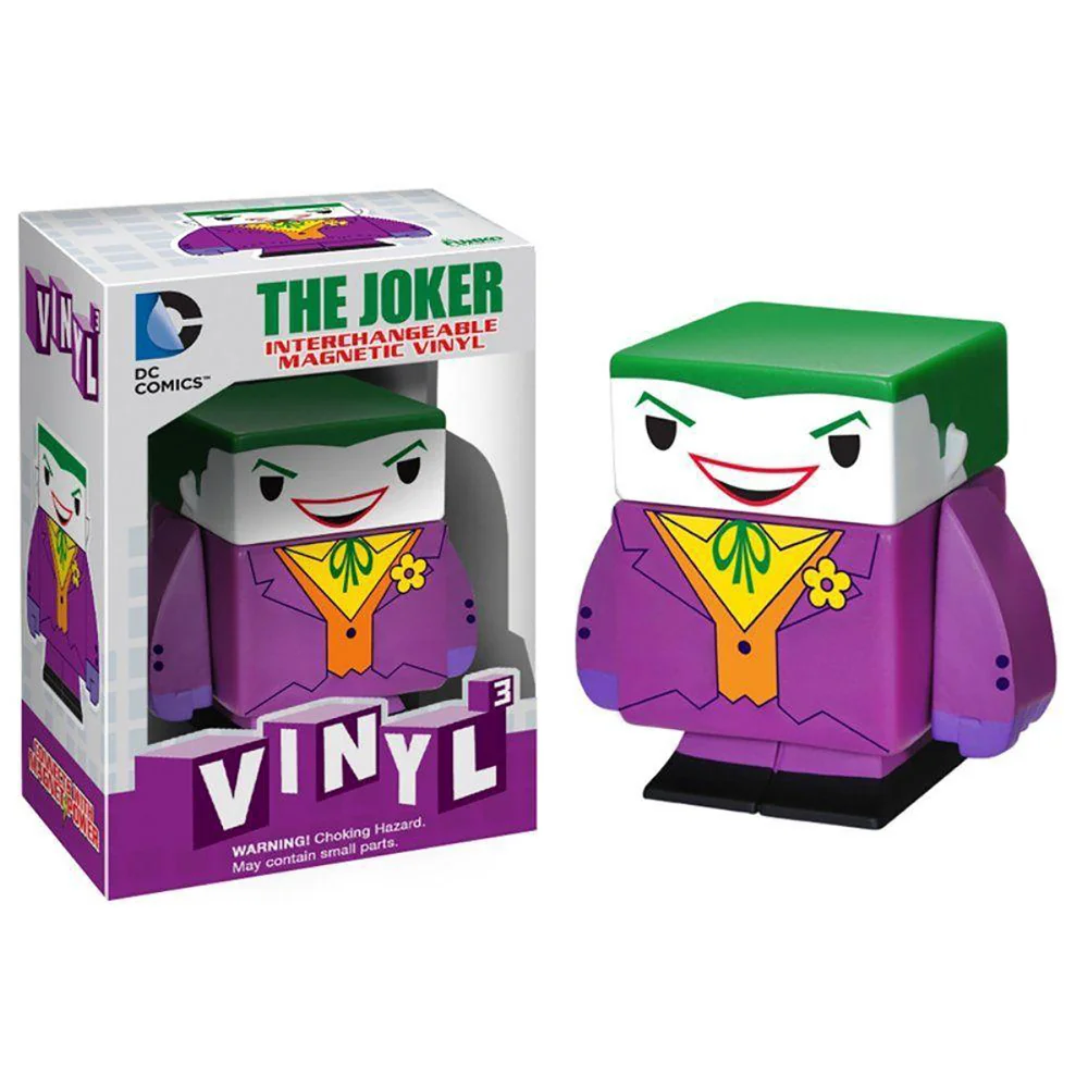 Funko DC Comics Vinyl-Cubed Joker Magnetic Figure Bild 1