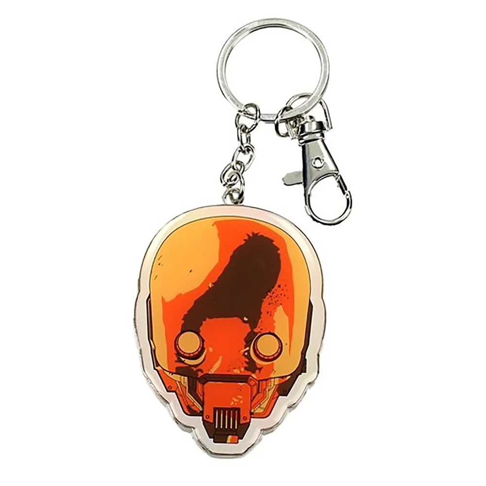 Star Wars Keychain Helmet K 2S0 Metal Rogue One Bild 1
