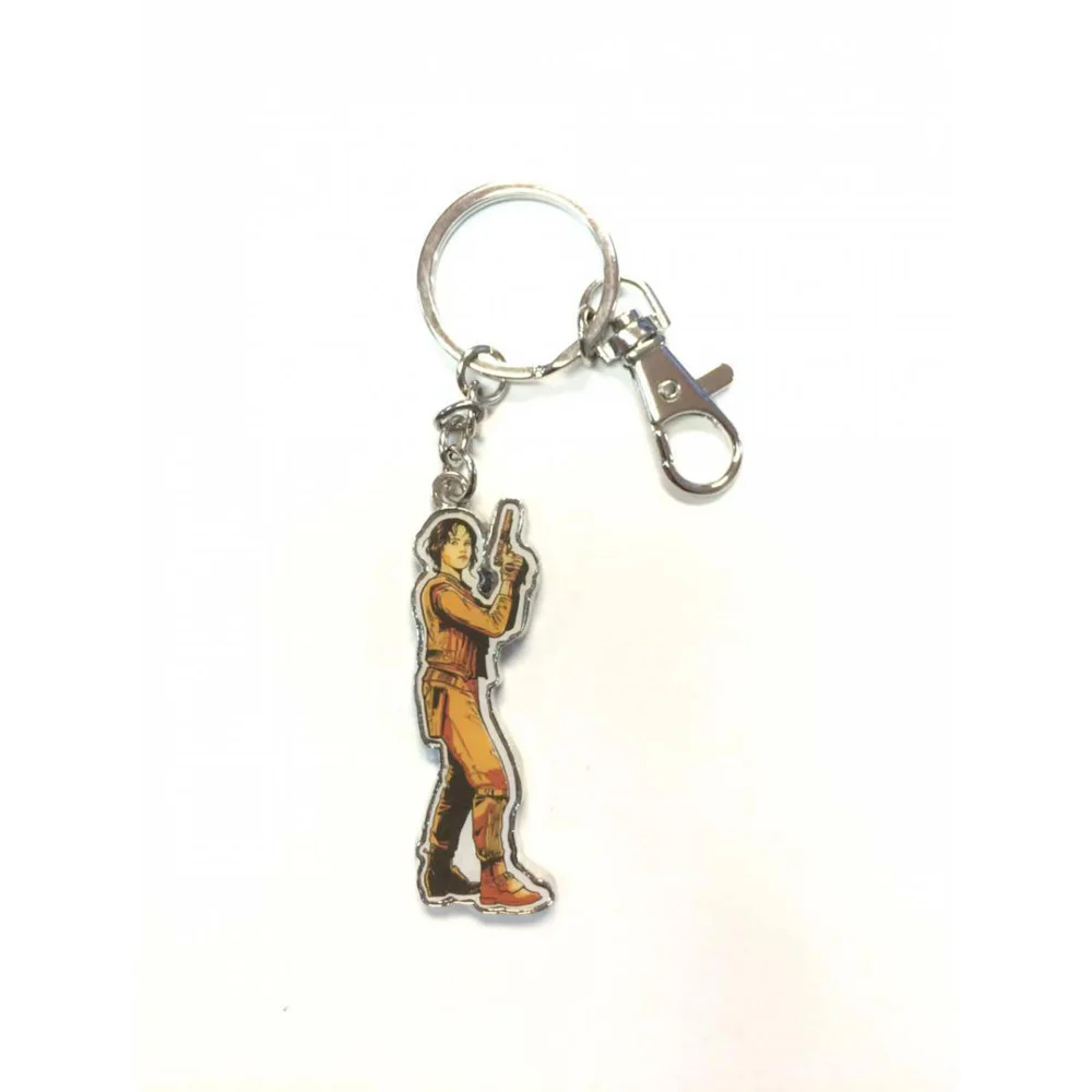 Star Wars Keychain Sgt Jyn Erso Metal Rogue One Bild 1