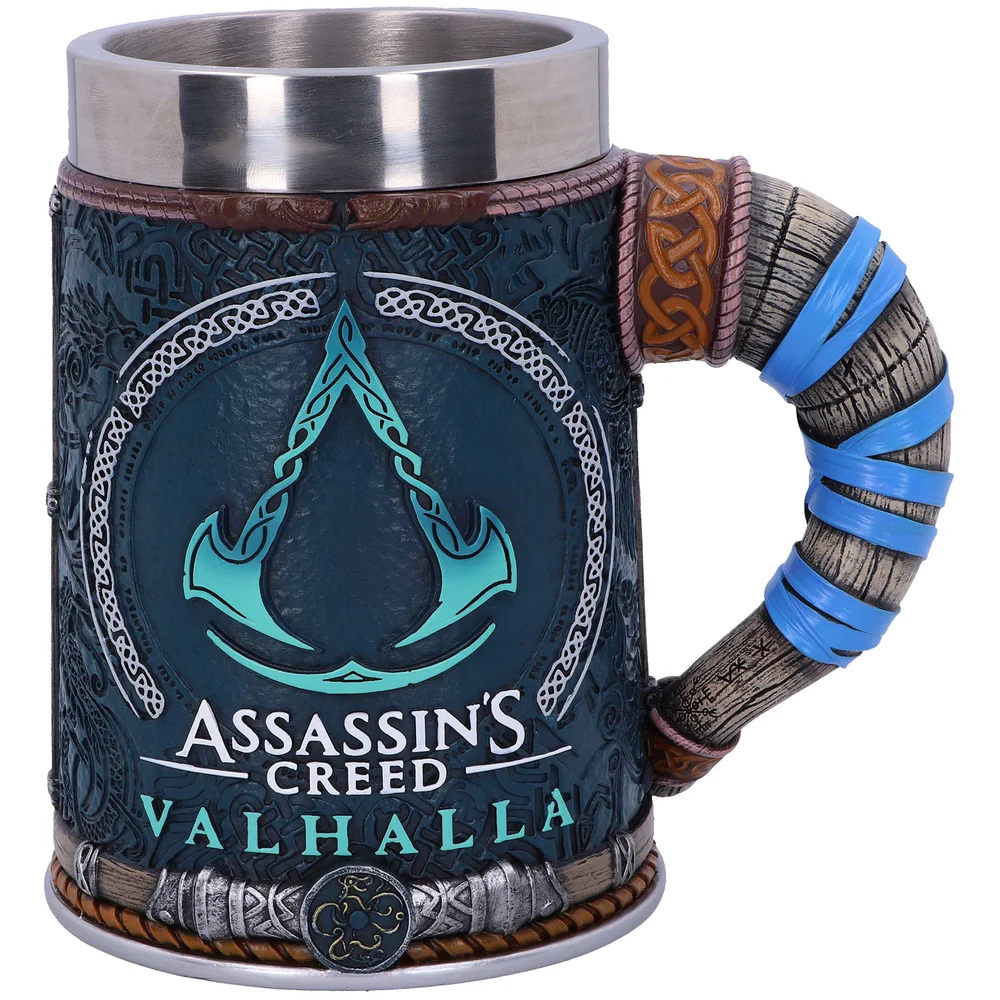 Officially Licensed Assassin’s Creed® Valhalla Game Tankard 15.5cm Bild 1