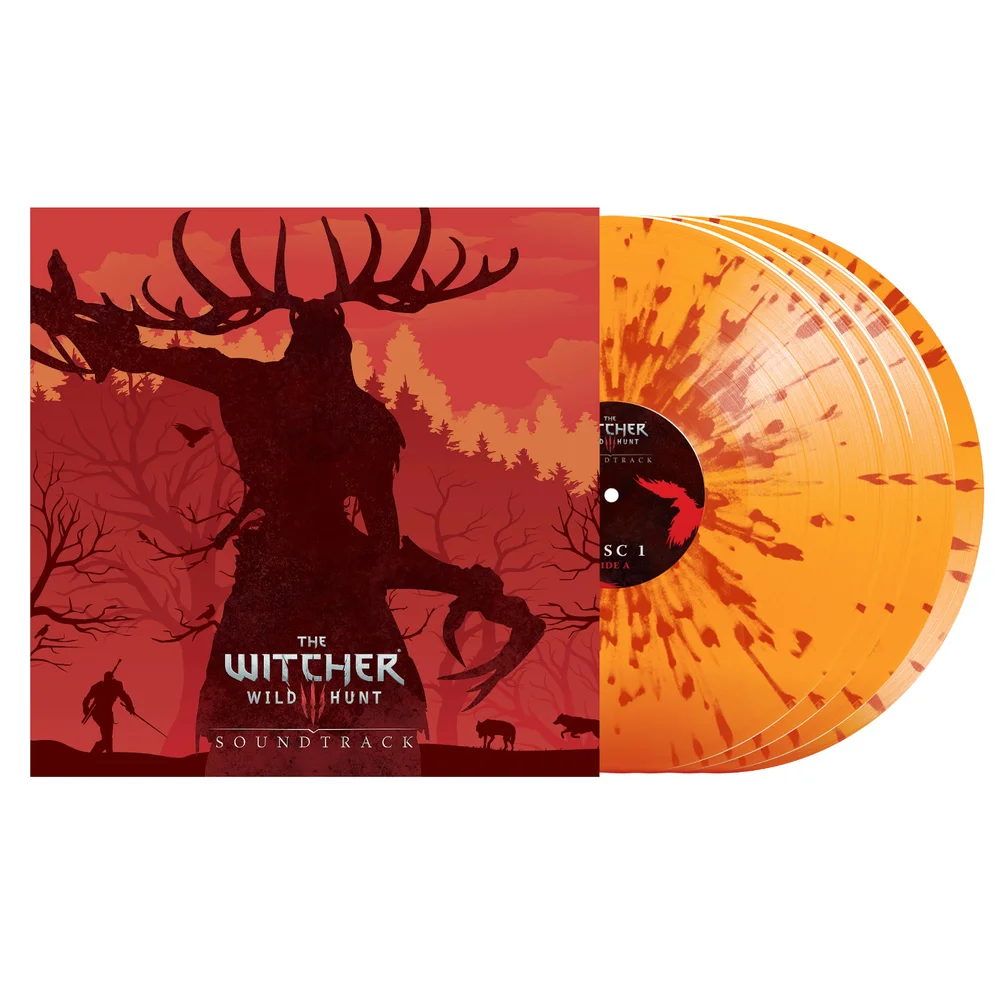 The Witcher 3: Original Game Soundtrack Zavvi Exclusive Colour Set mit 4 LPs Bild 1