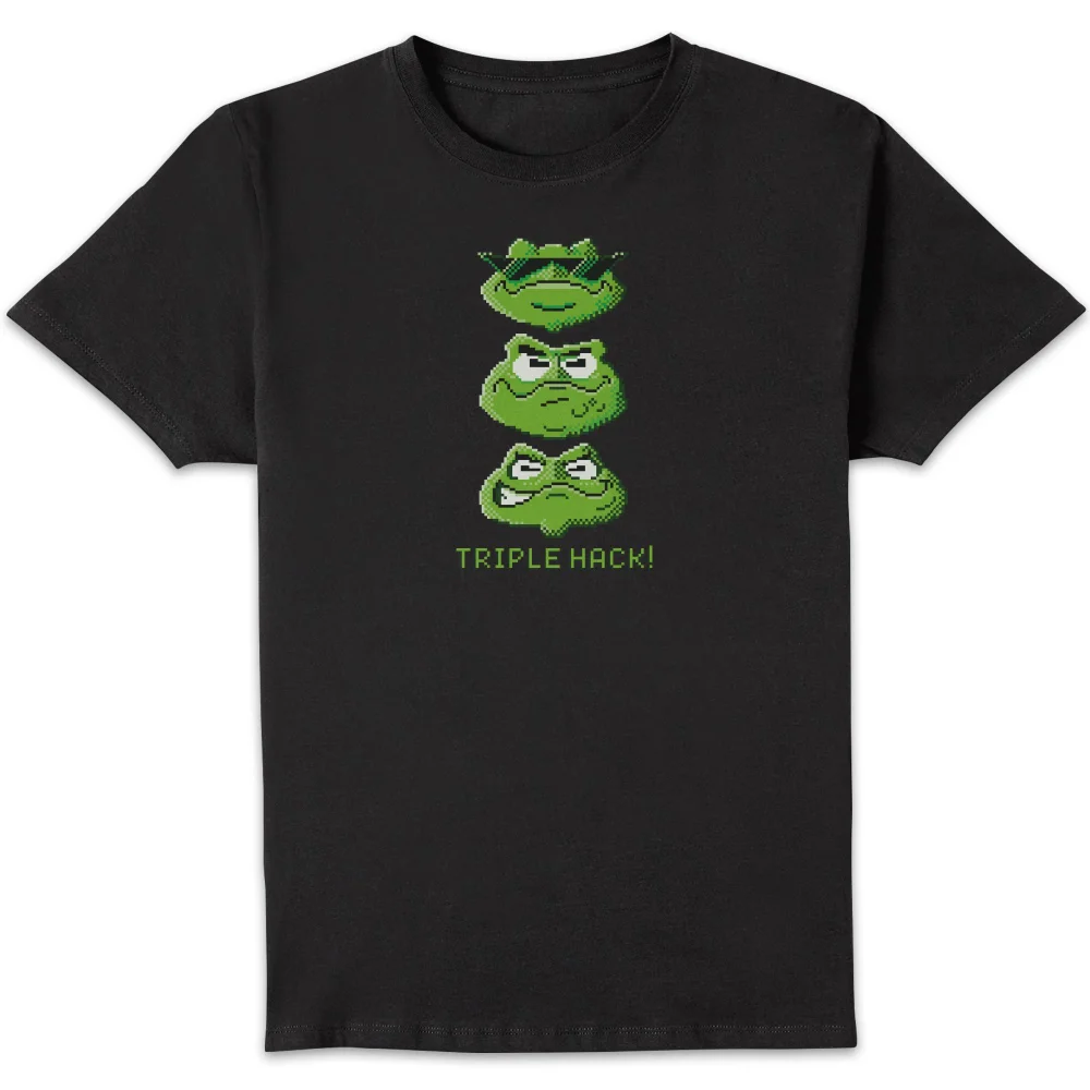 Battletoads Triple Hack! Unisex T-Shirt - Black - S - Schwarz Bild 1