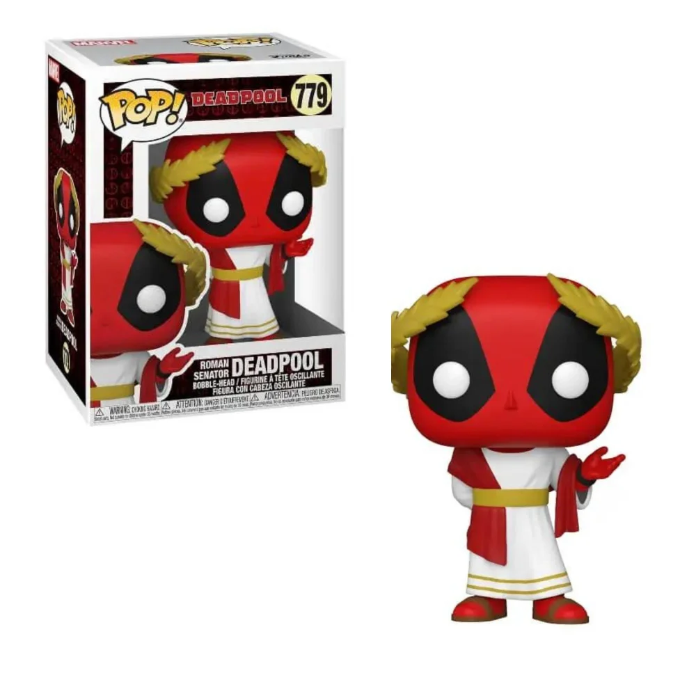 Marvel Deadpool 30th Roman Senator Deadpool Pop! Vinylfigur Bild 1