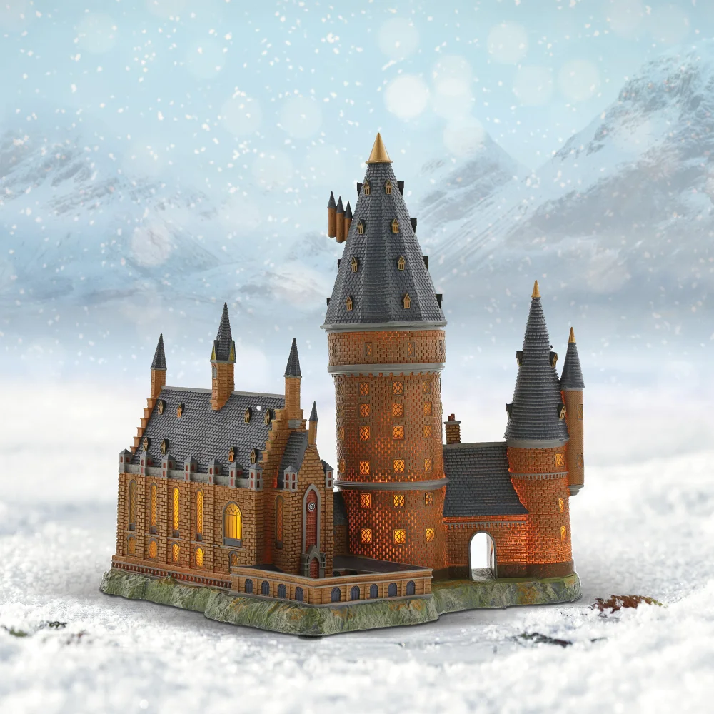 Harry Potter Village Hogwarts Großer Saal und Turm - UK-Stecker Bild 1