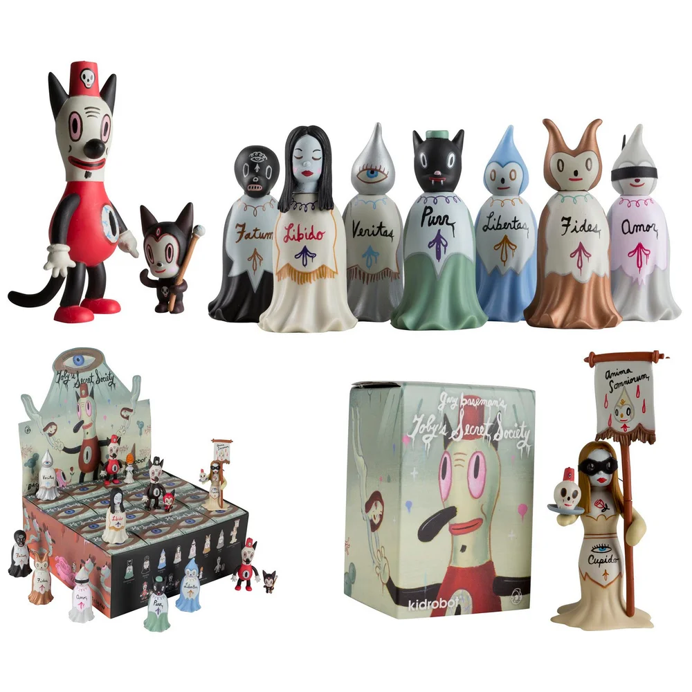 Kidrobot Tobys Secret Society Mini Series 3 Inch Asst Bild 1