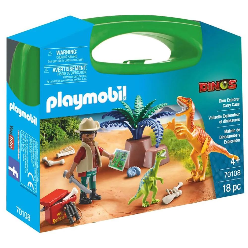 Playmobil Dino Explorer Tragetasche (70108) Bild 1