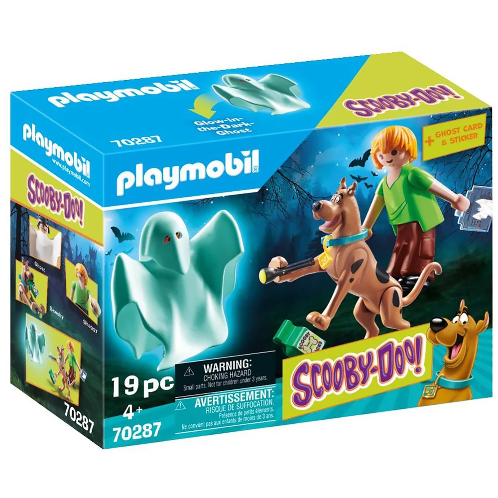 Playmobil SCOOBY-DOO! Scooby und Shaggy mit Geist (70287) Bild 1