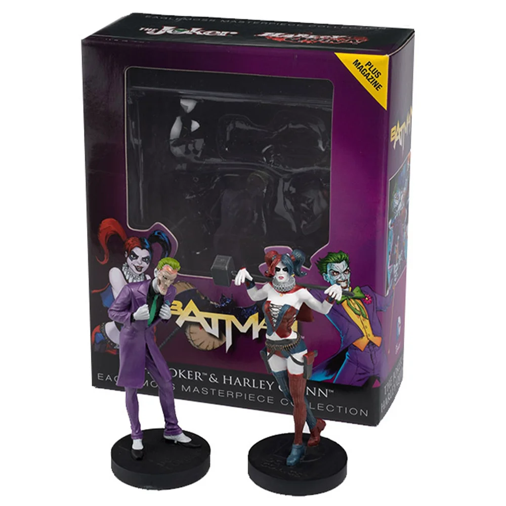 Eaglemoss DC Comics Masterpiece Collection (Joker, Harley Quinn) 2-Pack Statue Bild 1