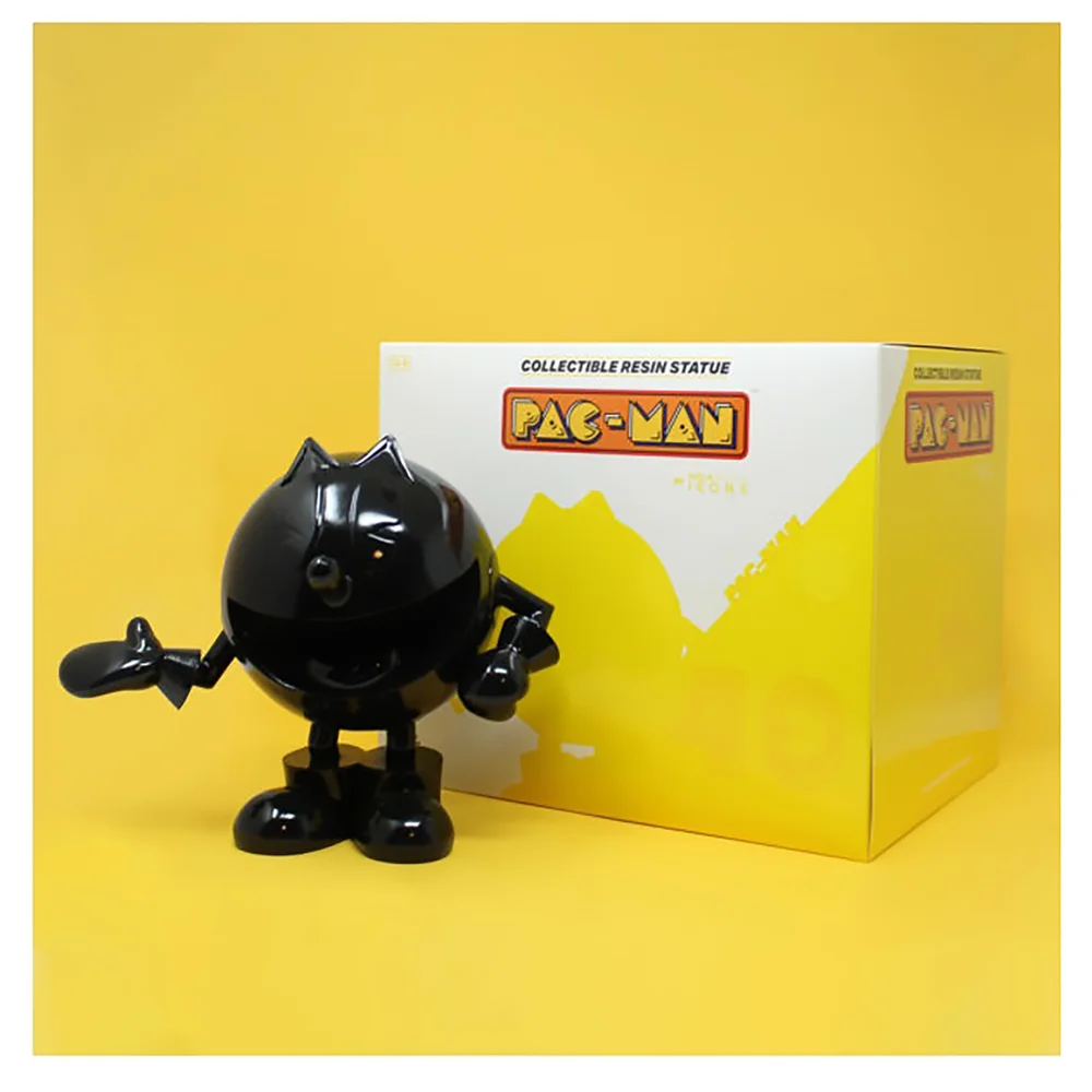 Icons Pac-man 20 cm Harzfigur - schwarz Bild 1