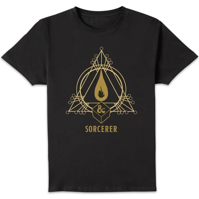 Dungeons & Dragons Sorcerer Herren T-Shirt - Schwarz