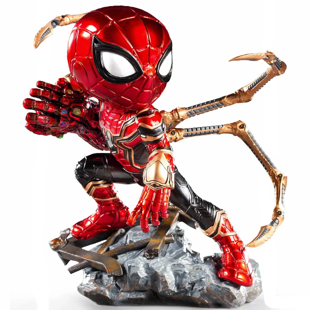 Iron Studios Marvel Avengers Endgame Mini Co. PVC-Figur Iron Spider 14 cm Bild 1