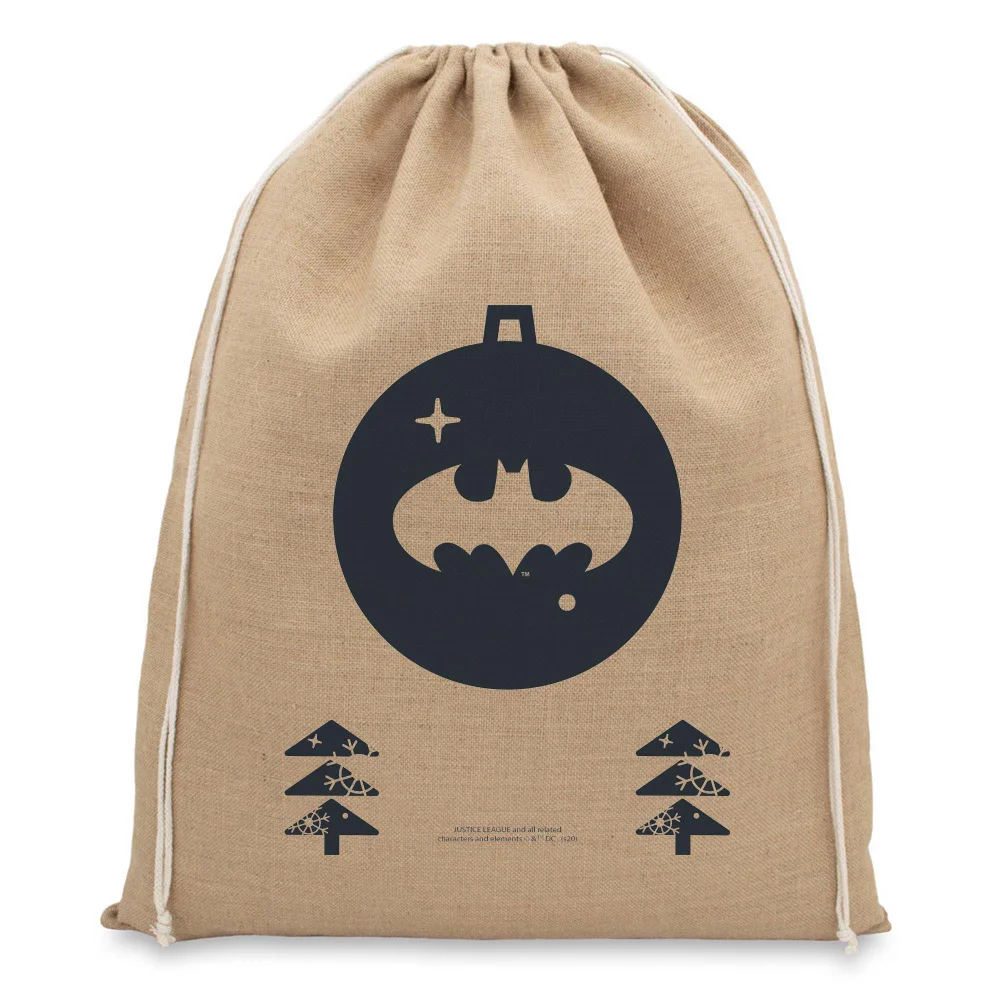 Batman 2020 Hessian Christmas Sack Bild 1