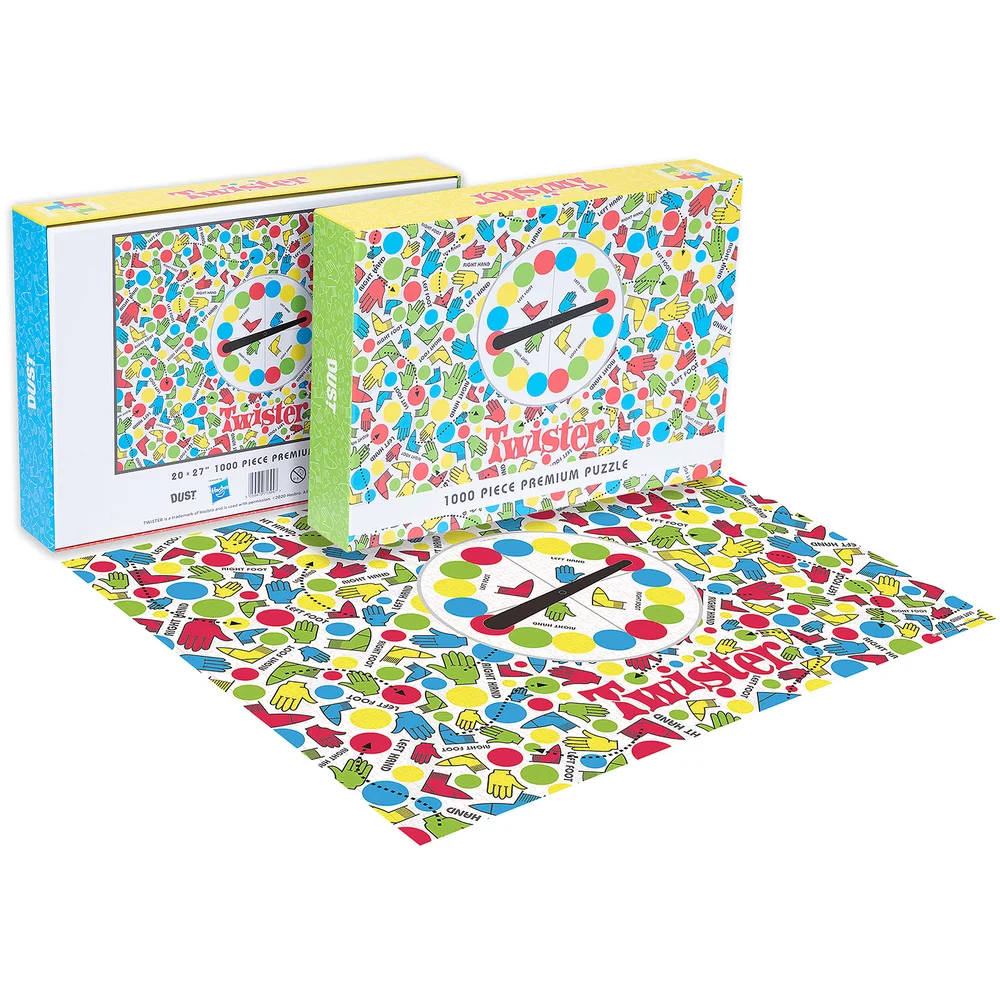 Twister Impossible 1000pc Puzzle - Zavvi Exclusive Bild 1