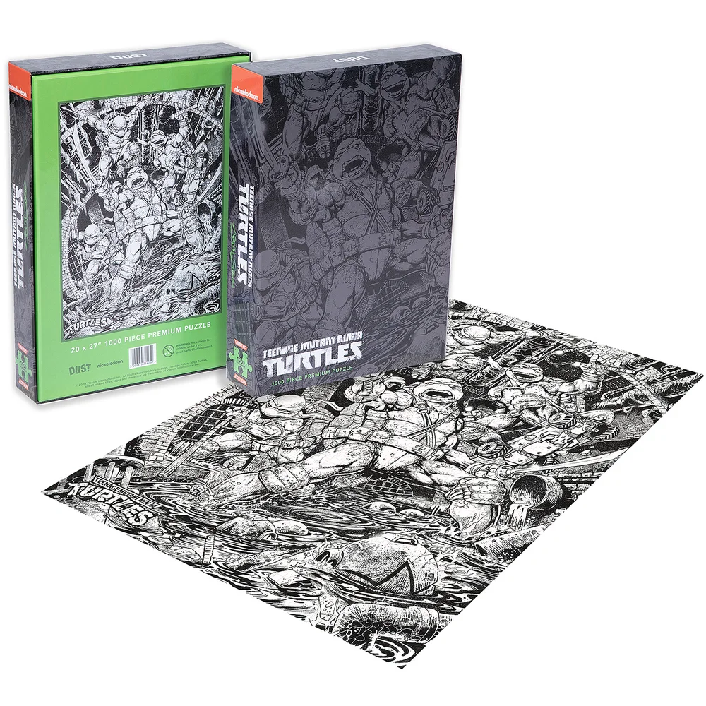 DUST! Teenage Mutant Ninja Turtles Classic Comic Book 1000pc Puzzle - Zavvi Exclusive Bild 1