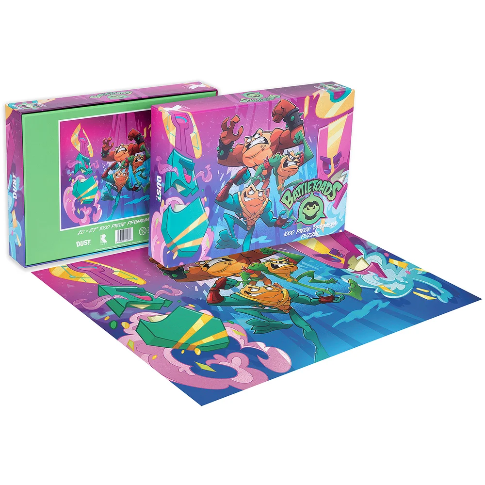 Battle Toads 1000pc Puzzle - Zavvi Exclusive Bild 1