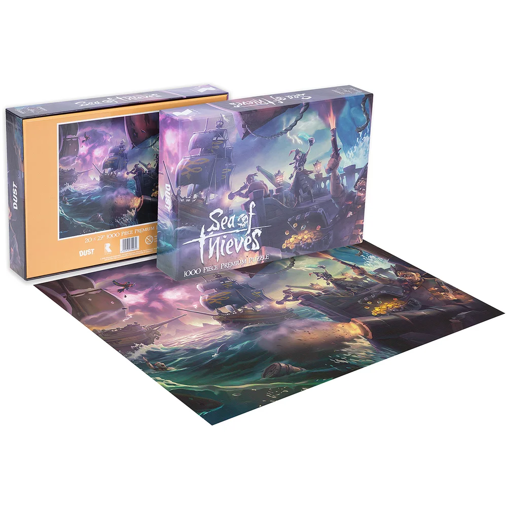 DUST! Sea Of Thieves Ocean Battle 1000pc Puzzle - Zavvi Exclusive Bild 1