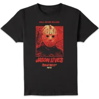 Friday 13th Jason Lives Herren T-Shirt - Schwarz