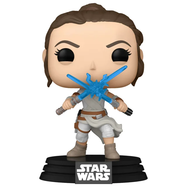 POP Star Wars: SWEp9- Rey mit 2 Licht Säbeln
