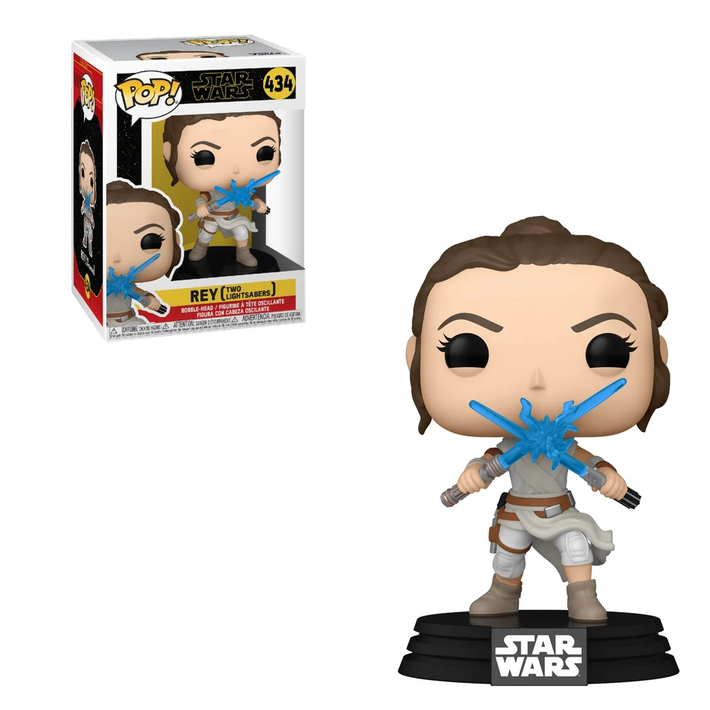 POP Star Wars: SWEp9- Rey mit 2 Licht Säbeln Bild 1
