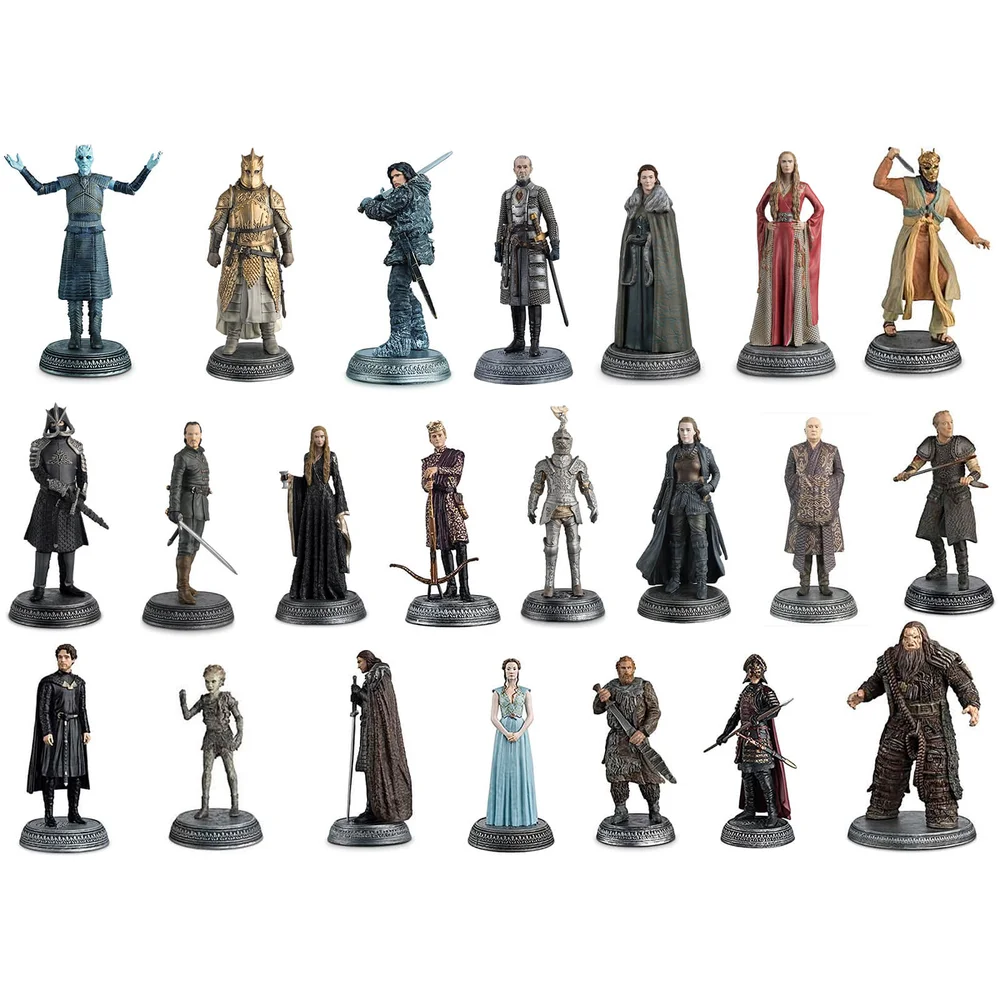 Game of Thrones Collectors Set of 22 Eaglemoss Figures Bild 1