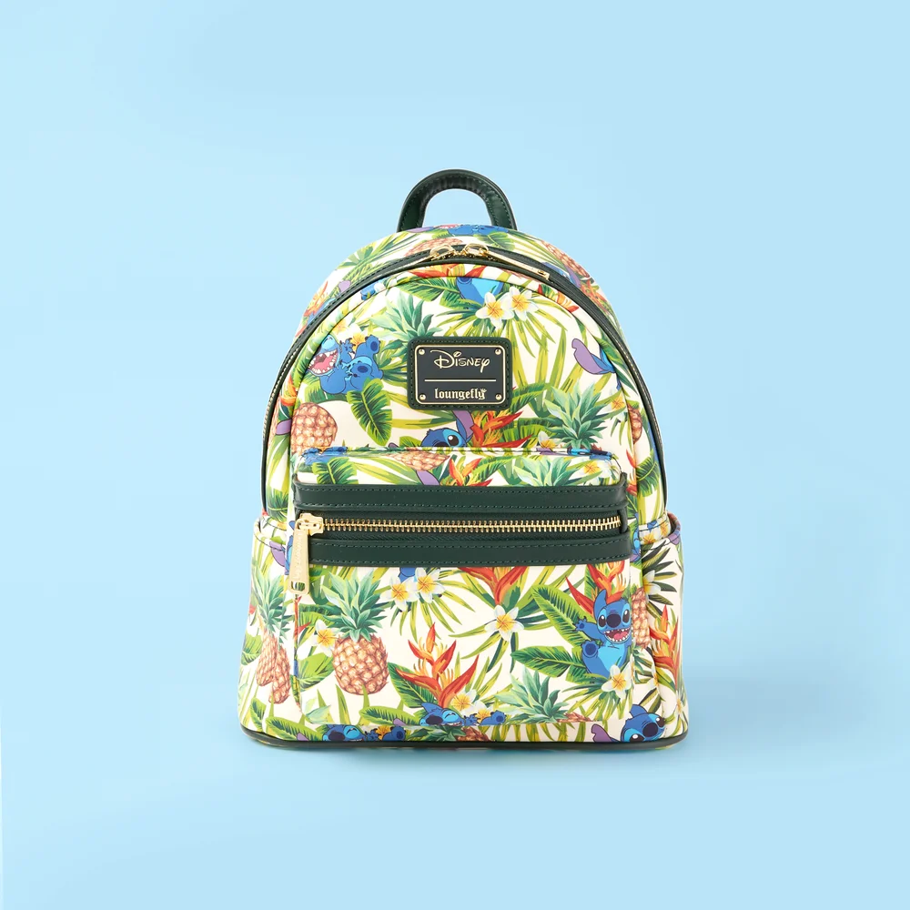 Loungefly Disney Lilo And Stitch Pineapple Print Aop Mini Backpack - VeryNeko Exclusive Bild 1