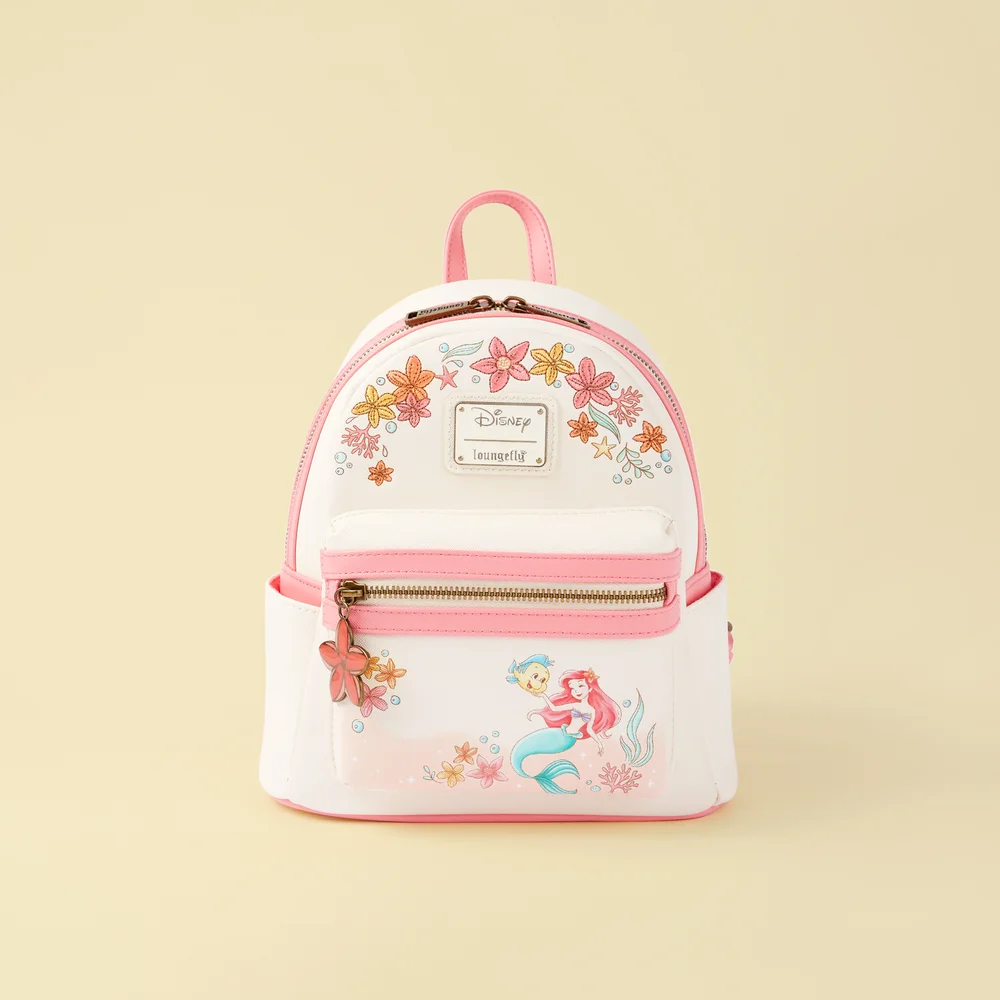 Loungefly Disney The Little Mermaid Floral Mini Backpack - VeryNeko Exclusive Bild 1