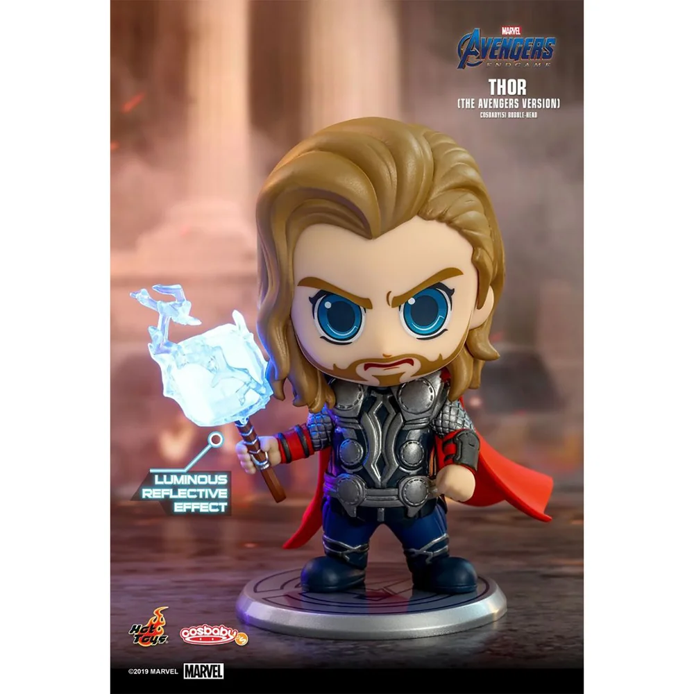 Hot Toys Cosbaby Marvel Avengers: Endgame - Thor (The Avengers Version) Figur Bild 1