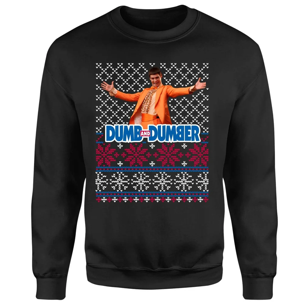 Dumb and Dumber Oh Look Frost! Sweatshirt - Black - S Bild 1