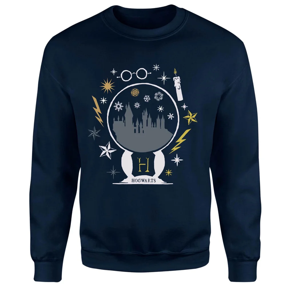 Harry Potter Hogwarts Sweatshirt - Navy - S Bild 1