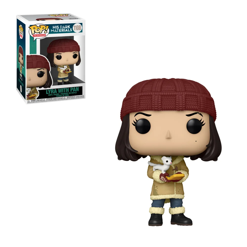 His Dark Materials Lyra with Pan Pop! Vinylfigur Bild 1